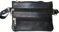 Genuine Lambskin Leather Women's Body Bag Small #2167
