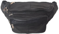 Genuine Lambskin Leather Jumbo Fanny Bag #3099