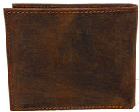 Genuine Cowhide Leather Men's RFID Wallet # 4544