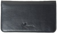 Genuine Cowhide Truckers' RFID Wallet with Chain #4636