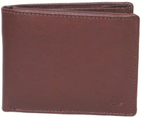Genuine Cowhide Leather RFID Men's Wallet #4669