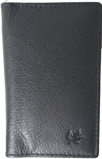 Genuine Leather Cowhide Slim Mini Card RFID Wallet #8501