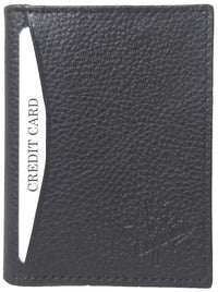 Genuine Leather Cowhide Mini Card Wallet #8508