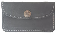 Genuine Leather Cowhide Mini Belt Pouch #8655