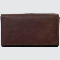 Genuine Cowhide Leather RFID Ladies Wallet #7507