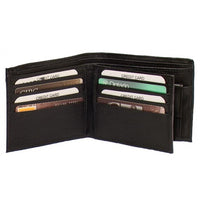 Genuine Leather Lambskin Men's Wallet with Change Pocket #4207