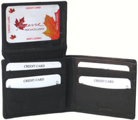 Genuine Cowhide Leather RFID Men's Wallet #4669